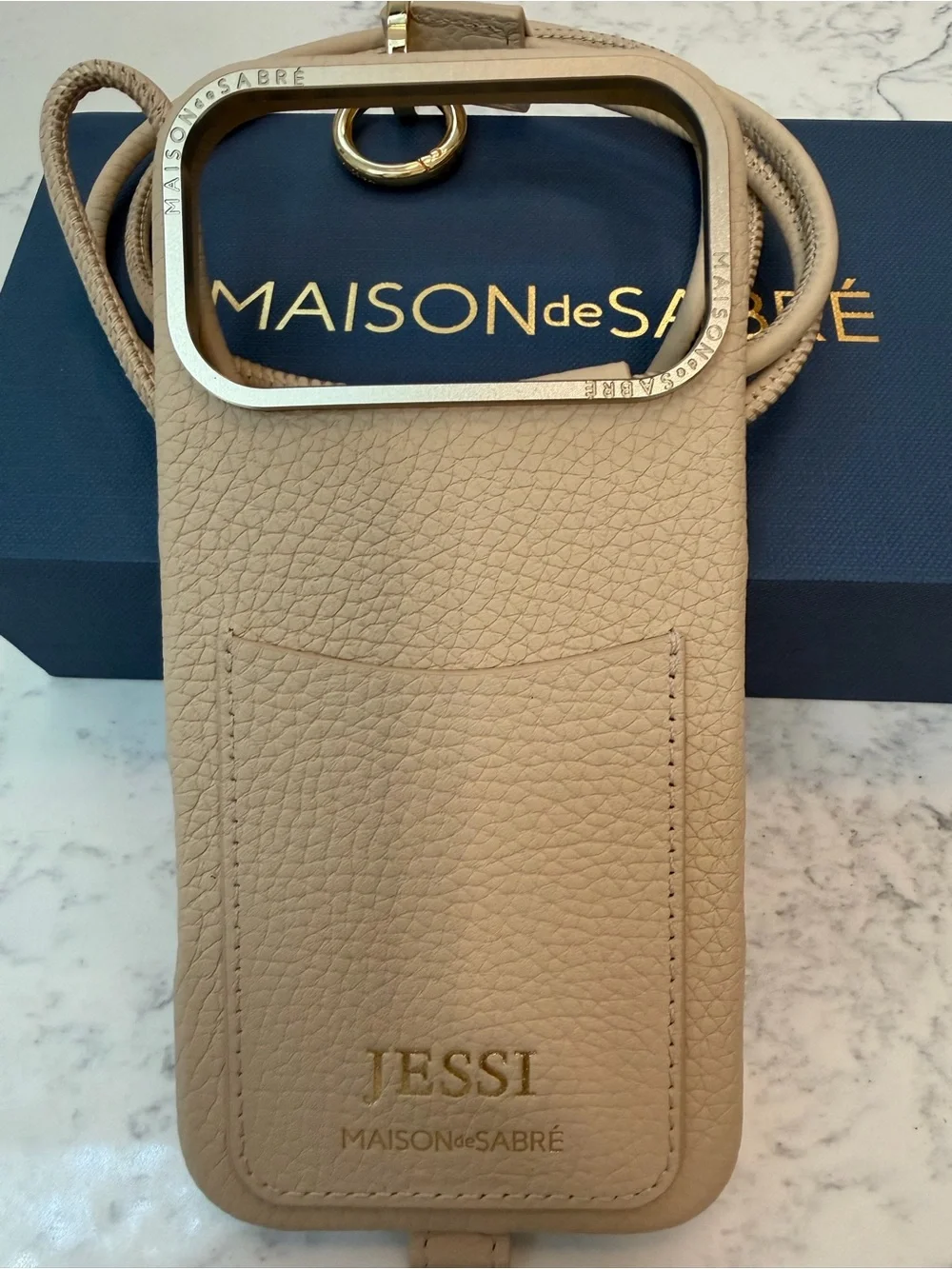 Maison de Sabré iPhone 17 Pro Max Crossbody Case JESSI.  Brand New.